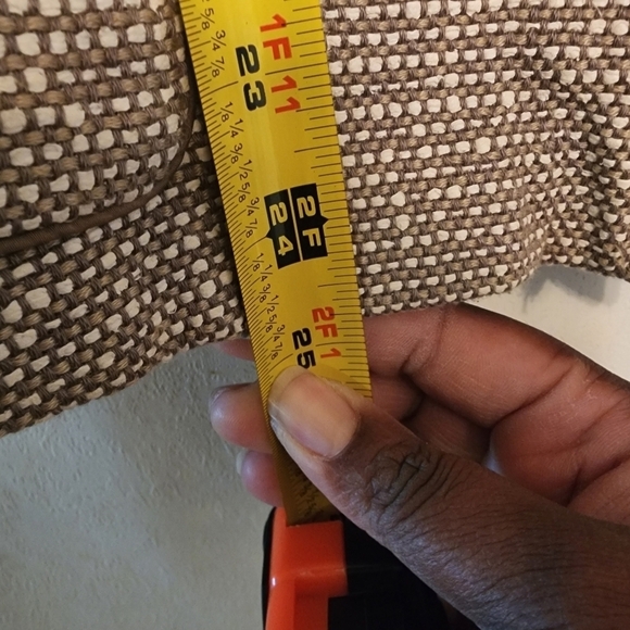 LAFAYETTE 148 New York Tweed Snap Front Blazer Pit To Pit 21" - Picture 7 of 10